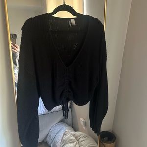 Black sweater